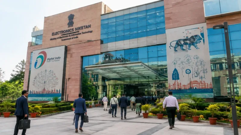 Ministry of Electronics and Information Technology Electronics Niketan complex in New Delhi.