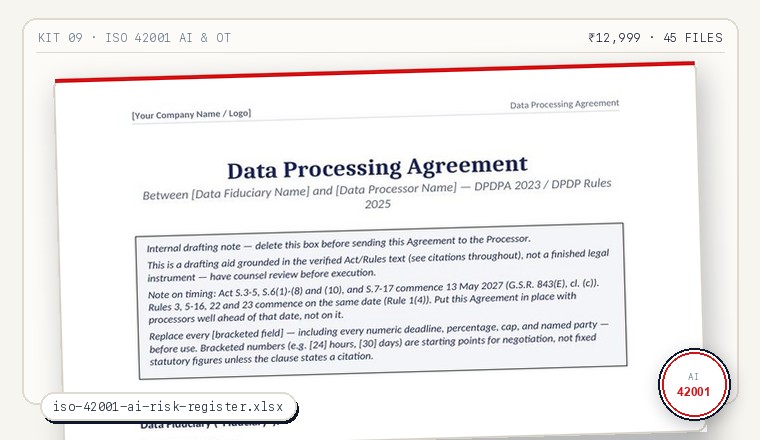 ISO 42001 AI Governance Committee Terms of Reference document preview